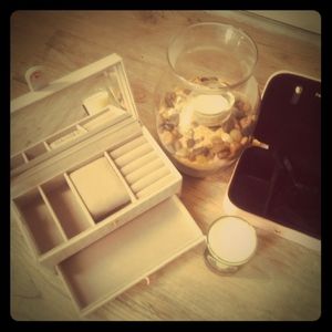 NEW! Pandora Jewelry Box Gray and Classic